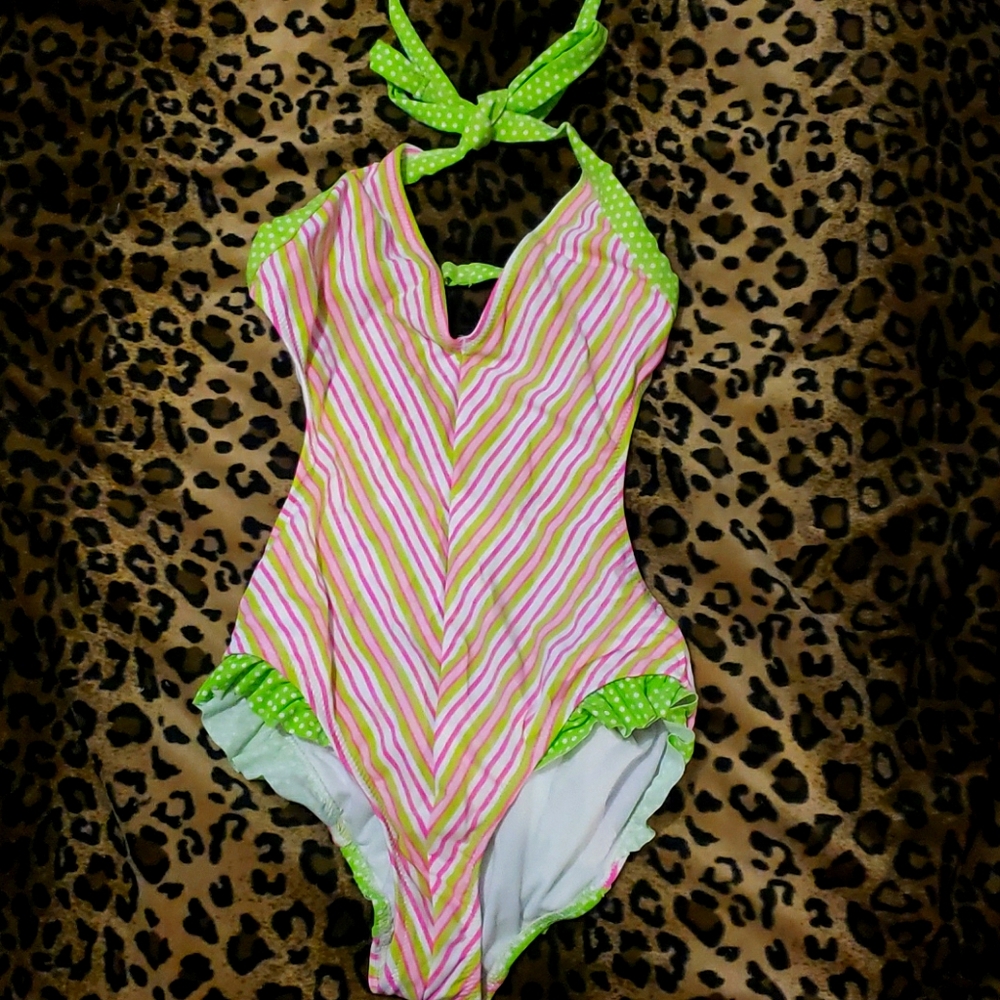 One piece bathing suit